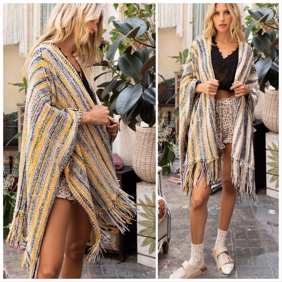 POL Stripe a Pose Shawl Combo - Picture 5 of 12